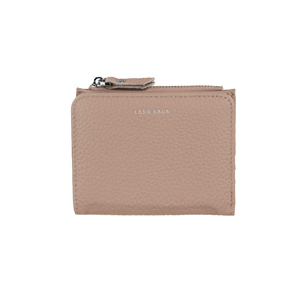 DÁMSKA KOŽENÁ PEŇAŽENKA Svetlohnedá