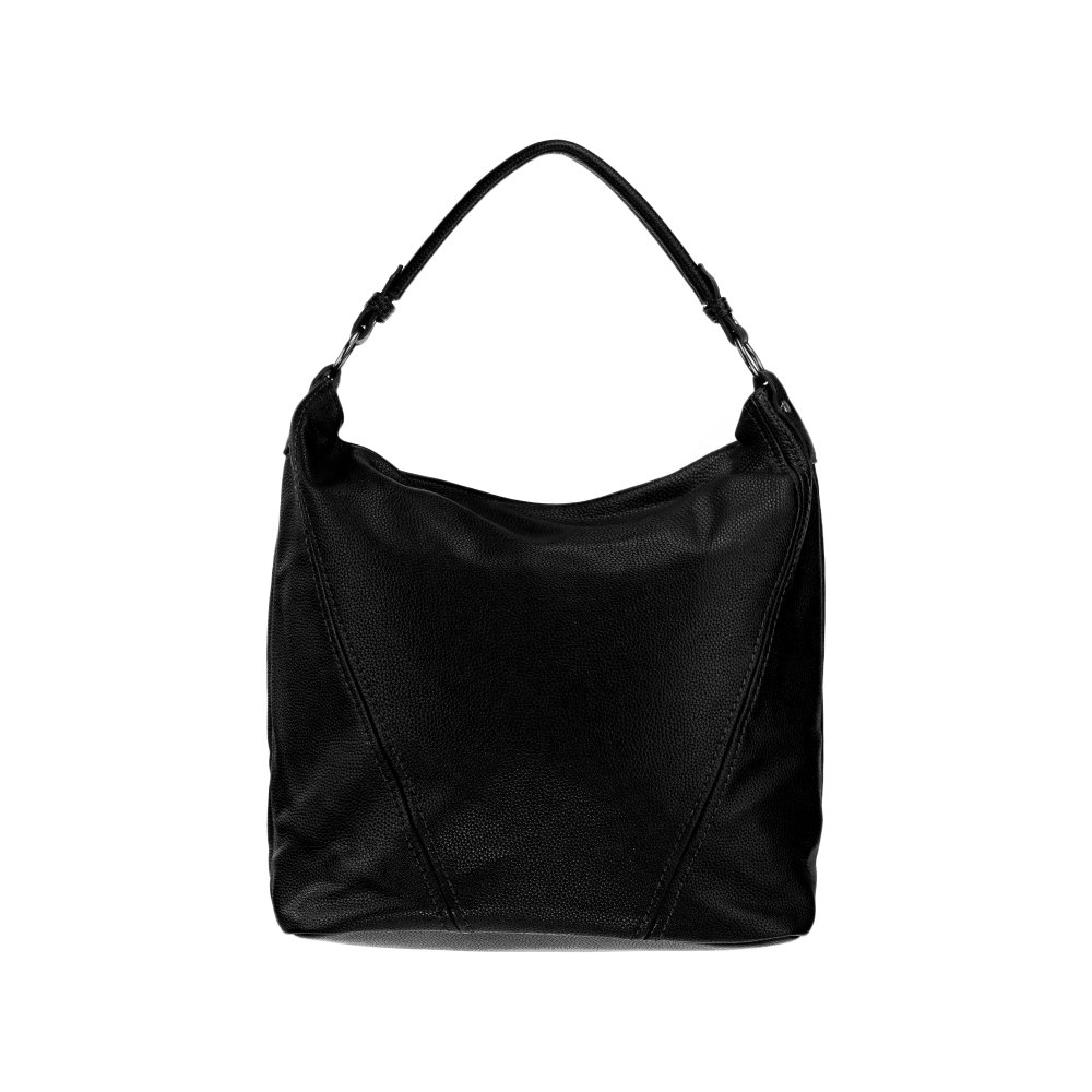 TALIA dámska koženková kabelka Čierna