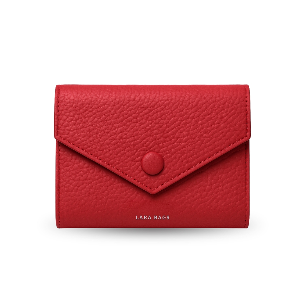 DÁMSKA KOŽENÁ PEŇAŽENKA Červená
