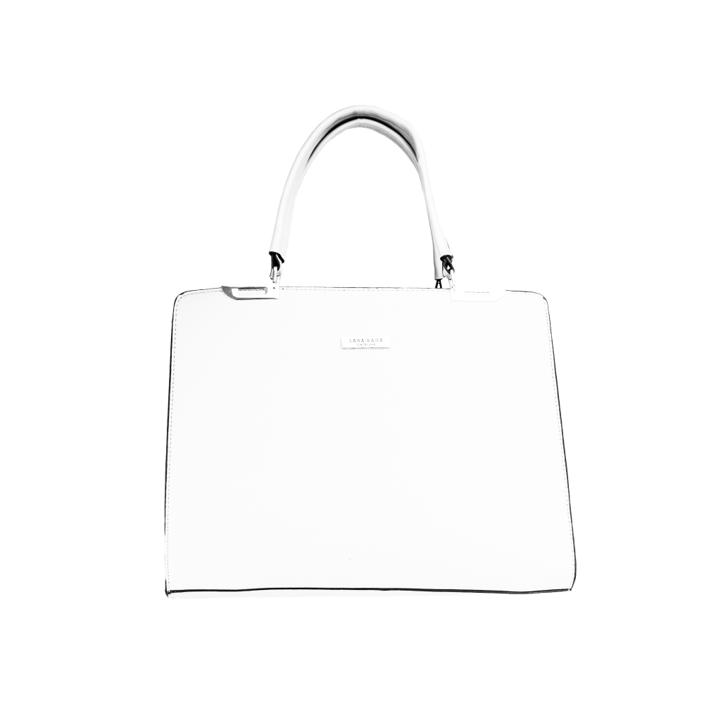 ANTONIA dámska koženková kabelka Biela