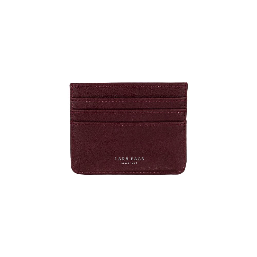 PEŇAŽENKA NA KARTY Bordová