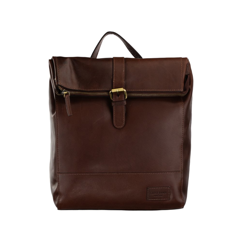 KOŽENÝ BATOH Hnedá