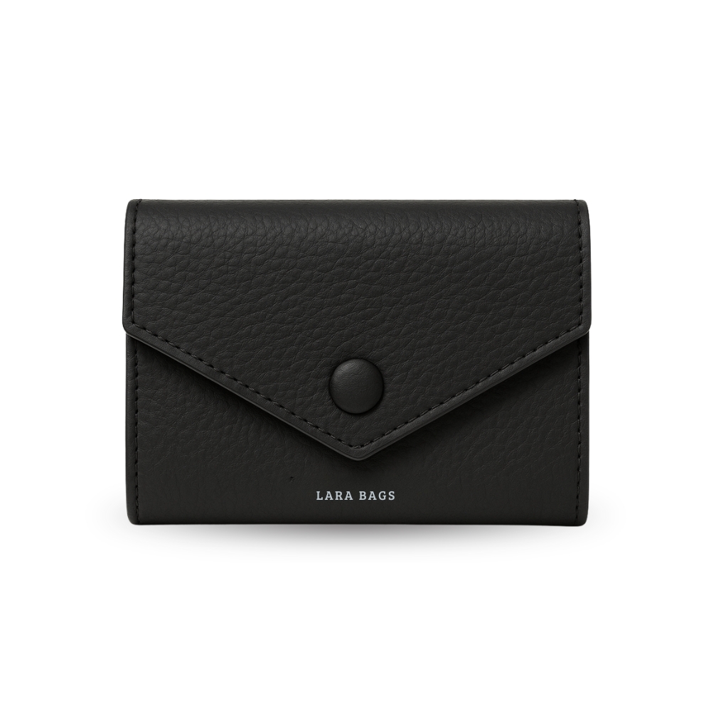 DÁMSKA KOŽENÁ PEŇAŽENKA Čierna