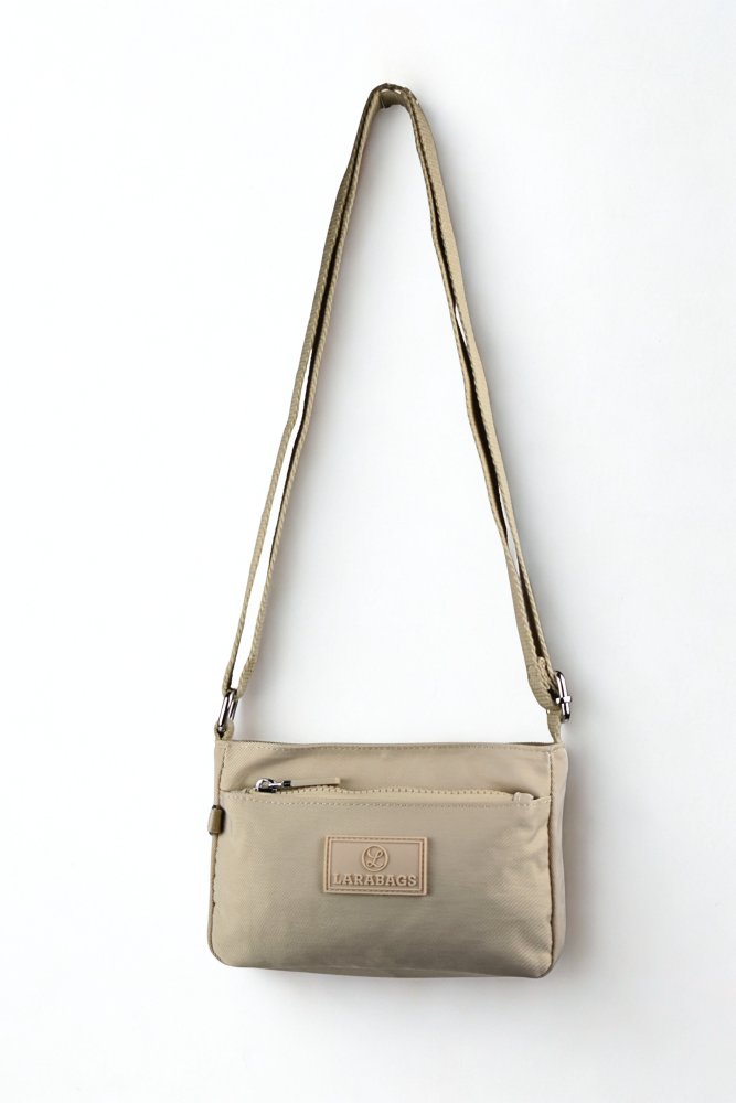 LÁTKOVÁ TAŠKA LARA BAGS Béžová
