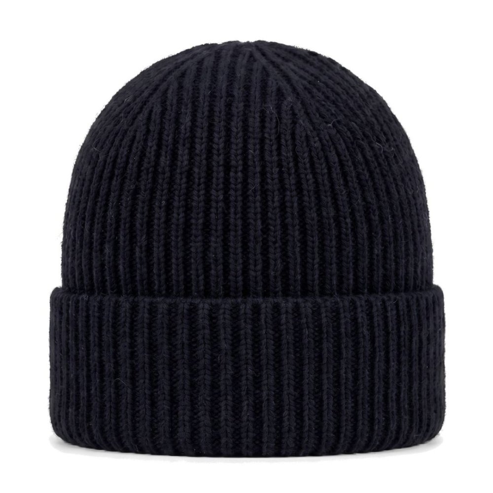 PLETENÁ REBROVANÁ ČIAPKA - UNISEX Tmavomodrá
