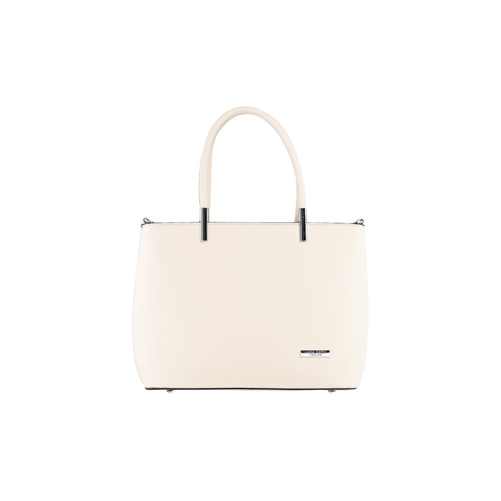 BIANCA dámska koženková kabelka Béžová