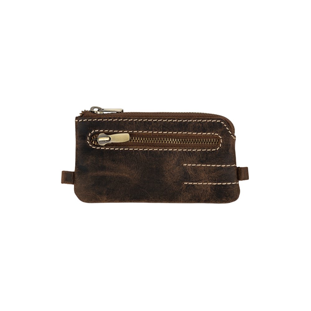 KOŽENÝ MINCOVNÍK Svetlohnedá