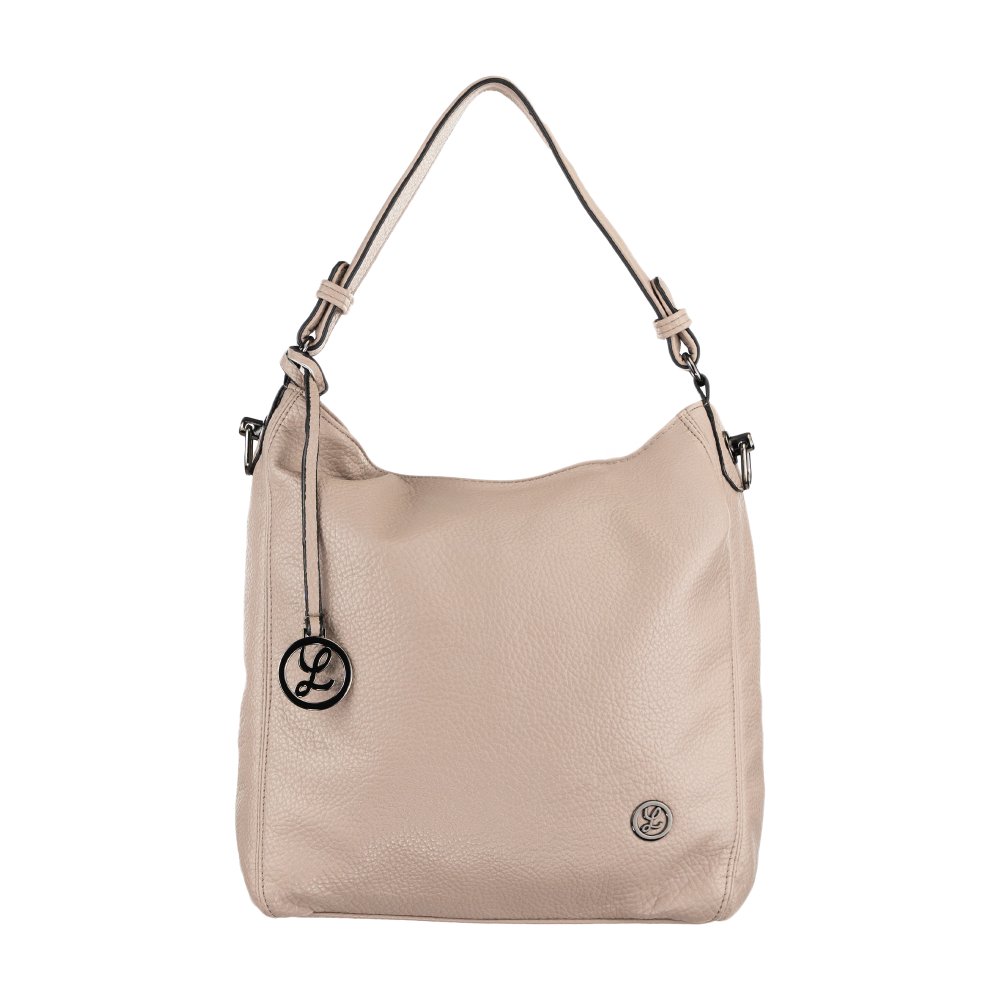 ALICE dámska koženková kabelka taupe