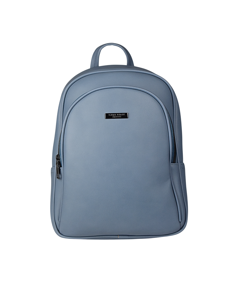 LARA dámsky koženkový batoh petrolejová