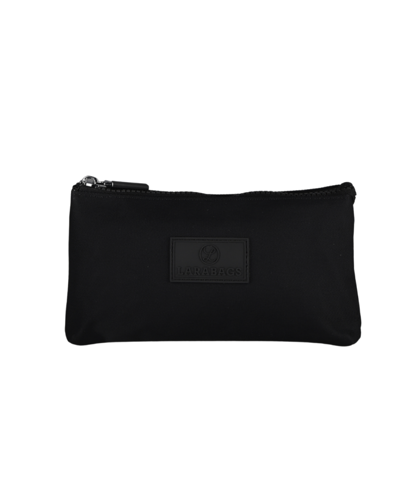 LÁTKOVÁ TAŠKA LARA BAGS Čierna