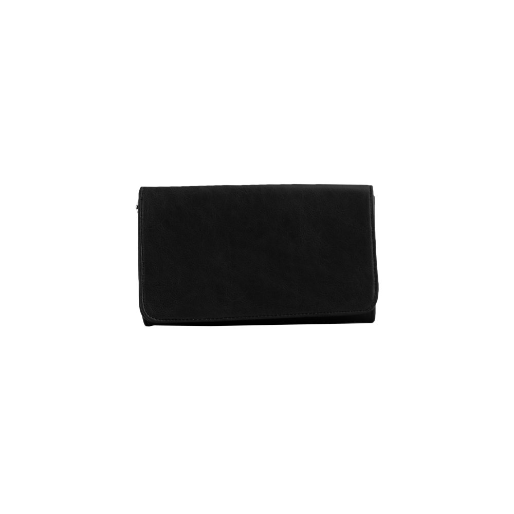 LISTOVÁ KABELKA Čierna