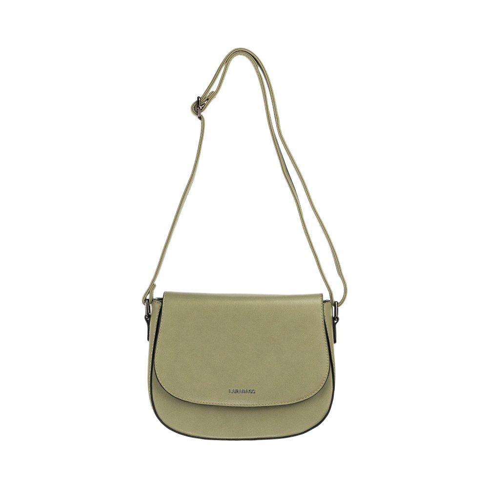 PAOLA dámska crossbody koženková kabelka olivová