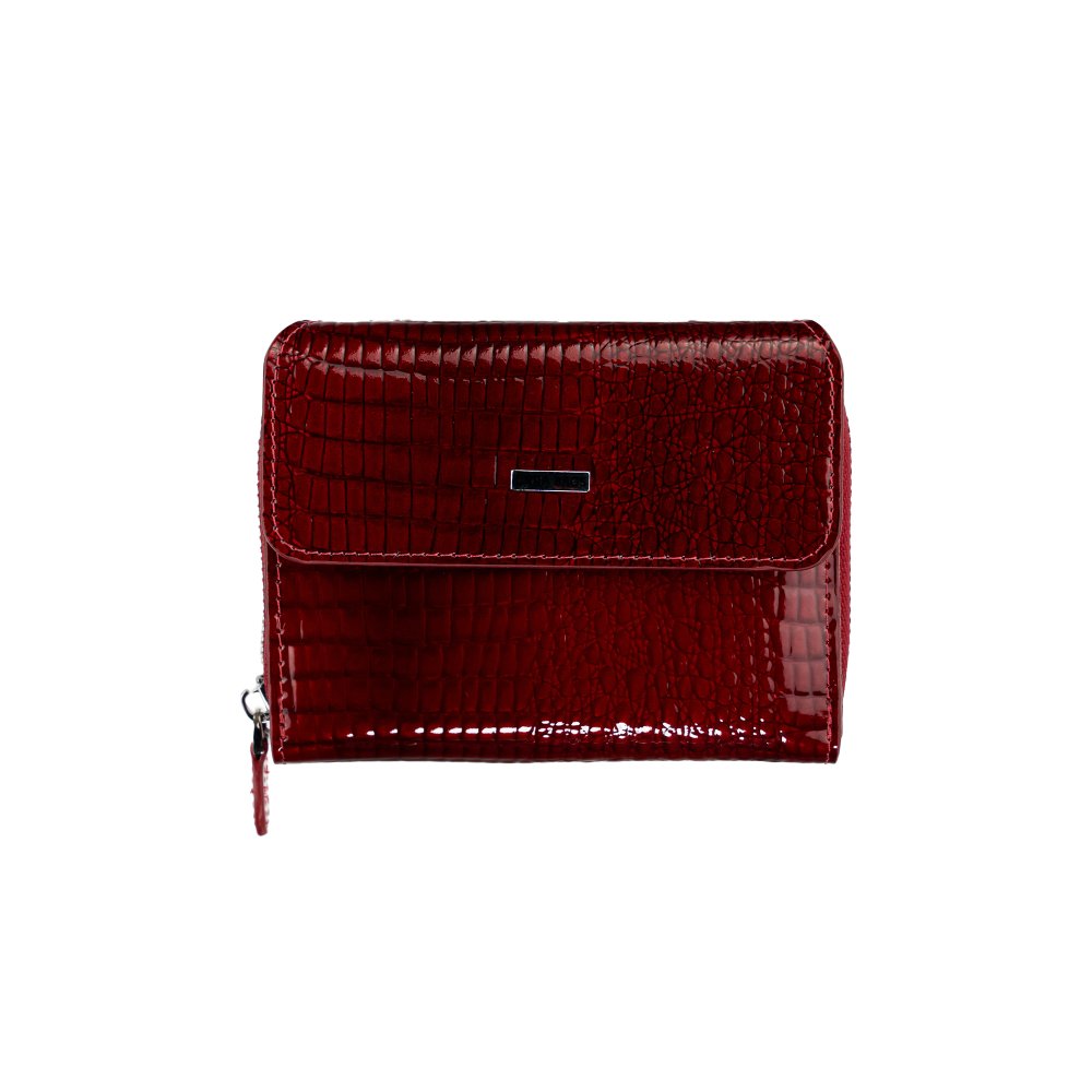 DÁMSKA PEŇAŽENKA Tmavočervená