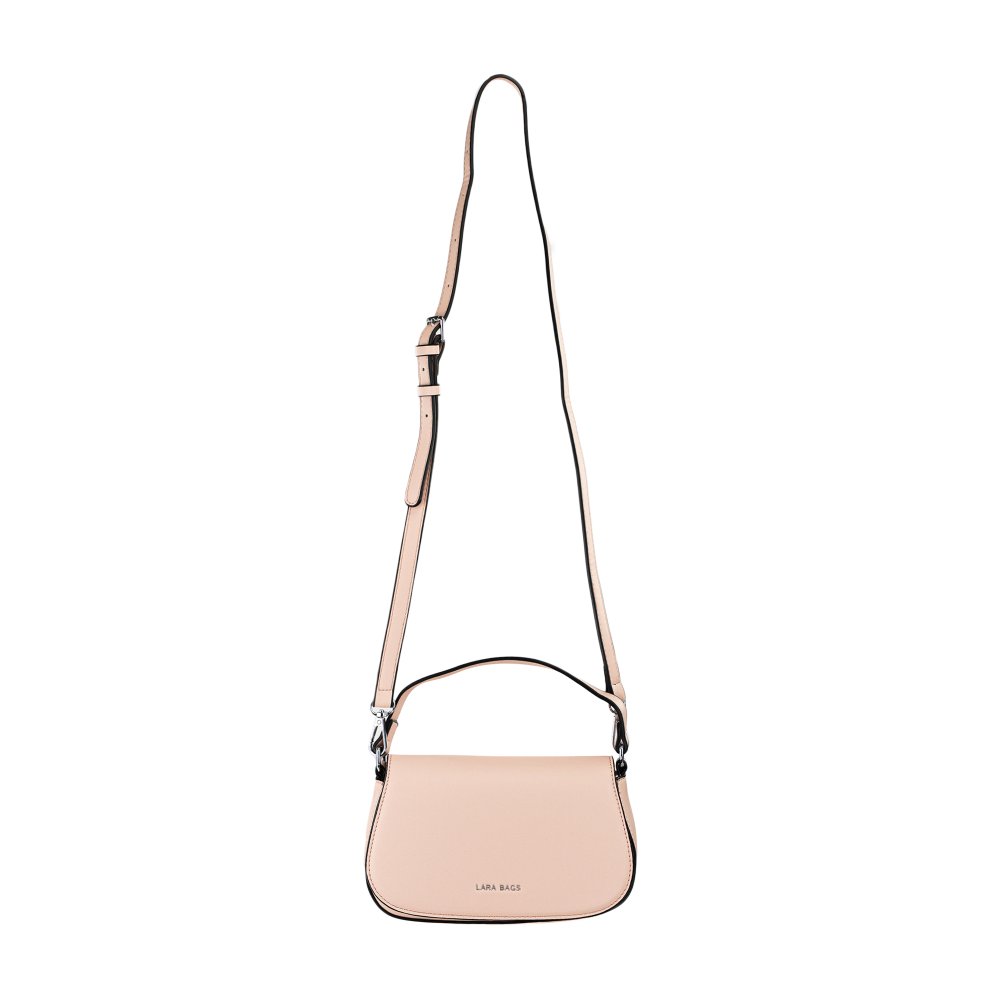 RACHEL dámska crossbody koženková kabelka Ružová