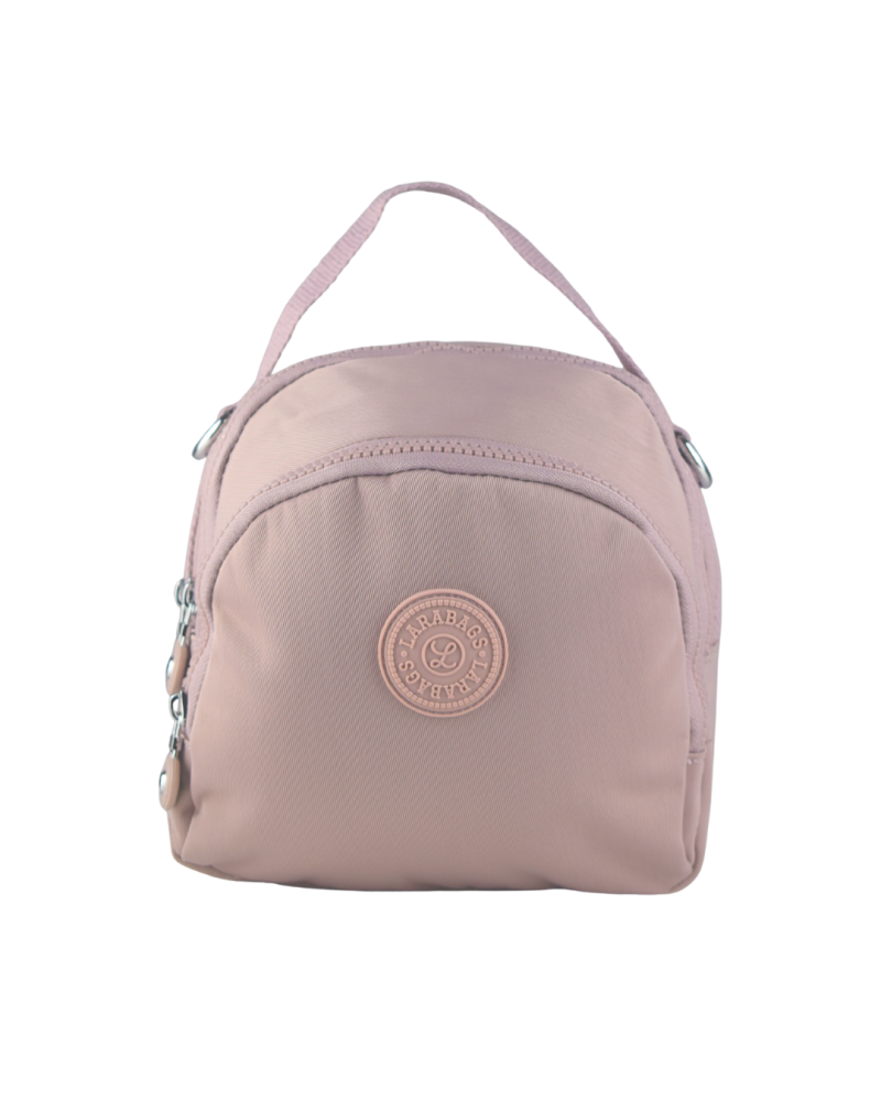 LÁTKOVÝ BATOH LARA BAGS Svetlo fialová