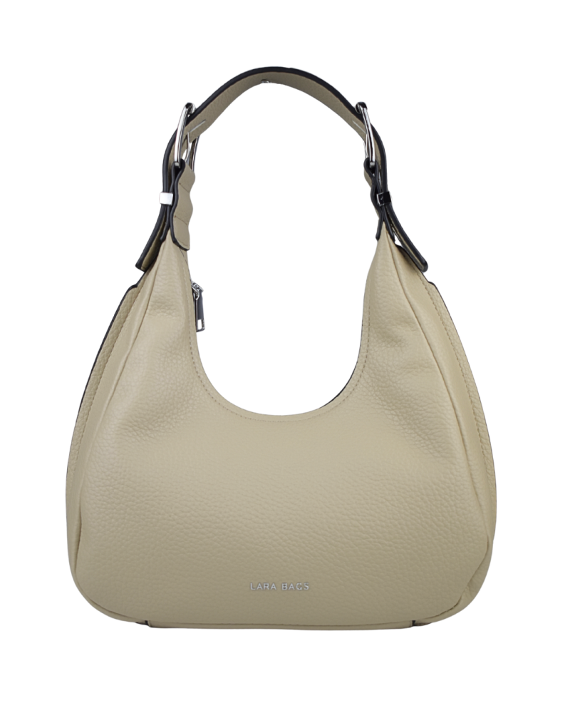 MELISA dámska koženková kabelka taupe