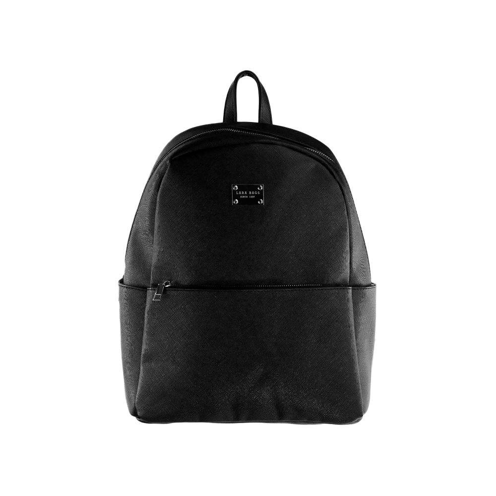 ELYA dámsky koženkový batoh Čierna