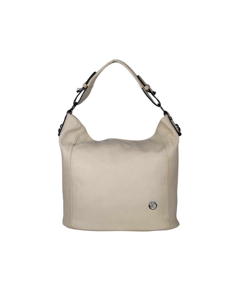 HARPER dámska koženková kabelka Béžová