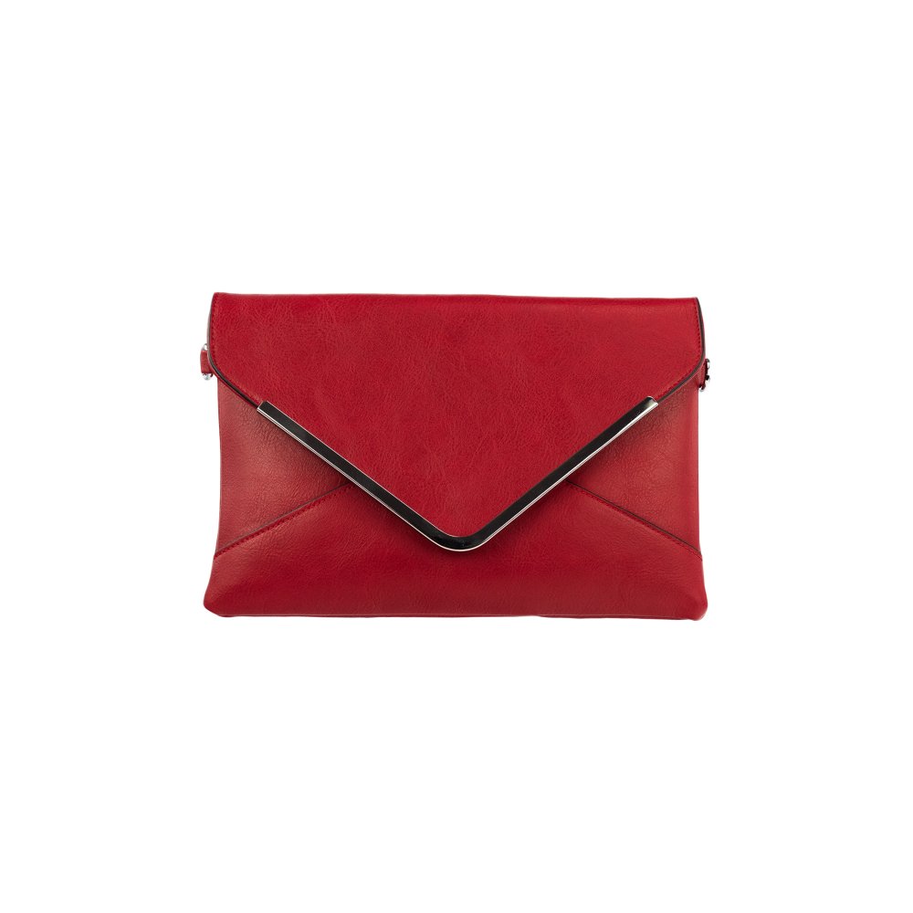 LISTOVÁ KABELKA Červená