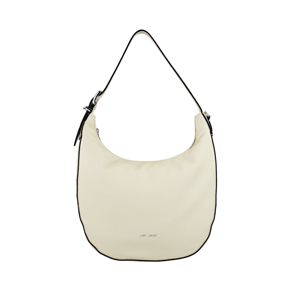 ESTELA dámska koženková kabelka Béžová