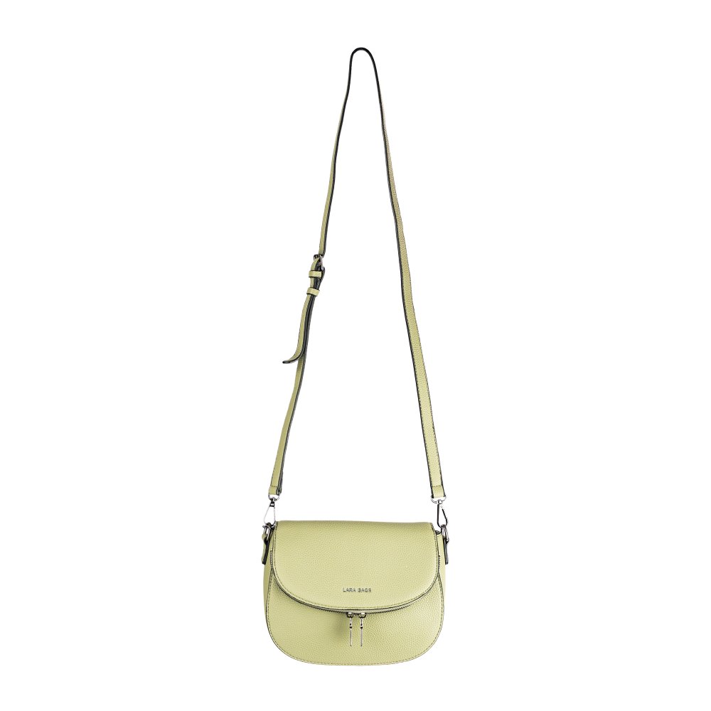 DALIA dámska crossbody koženková kabelka olivová
