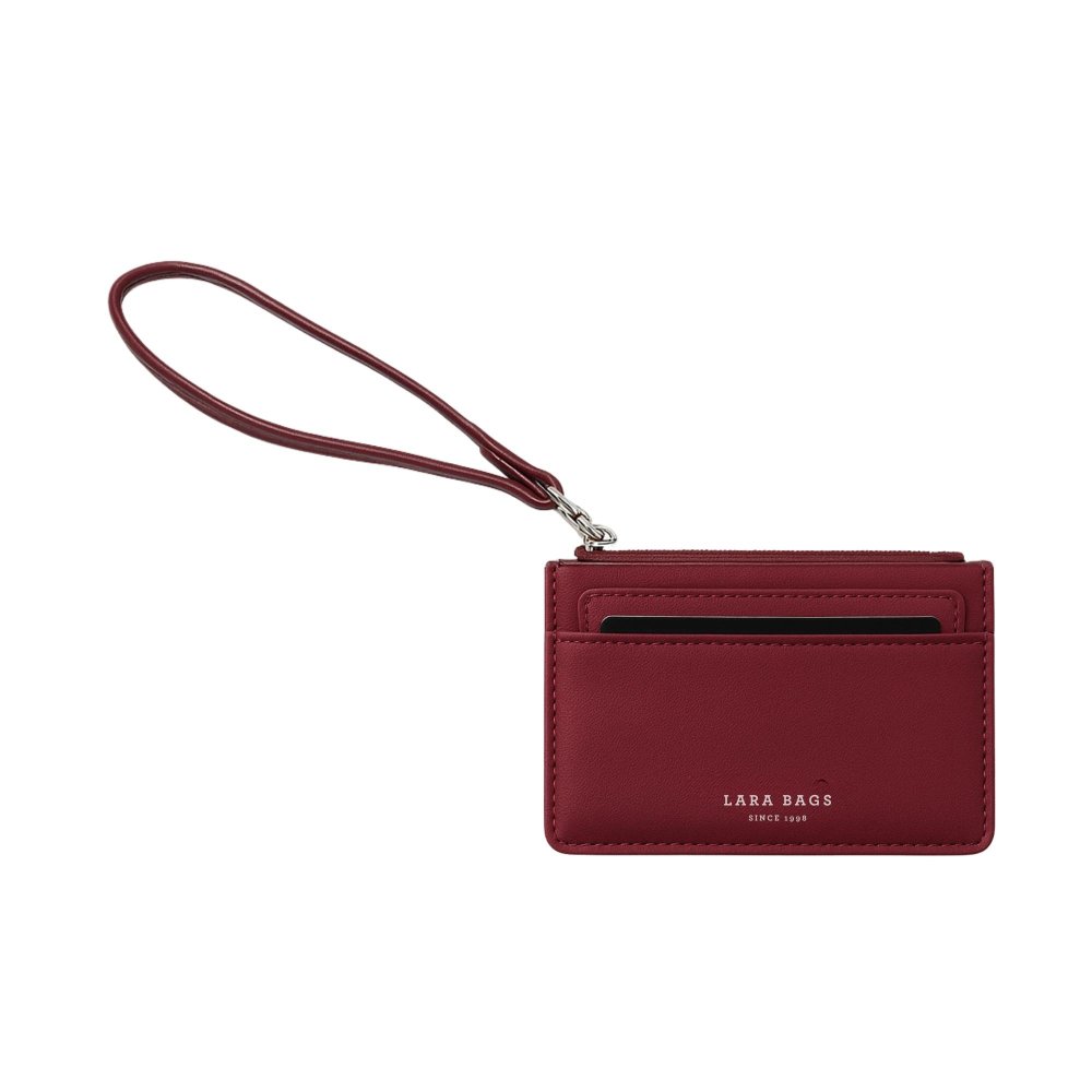 PEŇAŽENKA NA KARTY Bordová