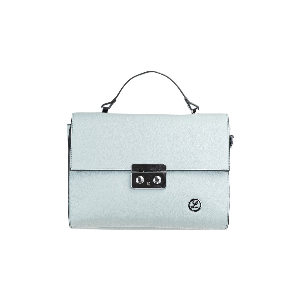 TIANA dámska koženková kabelka Svetlomodrá