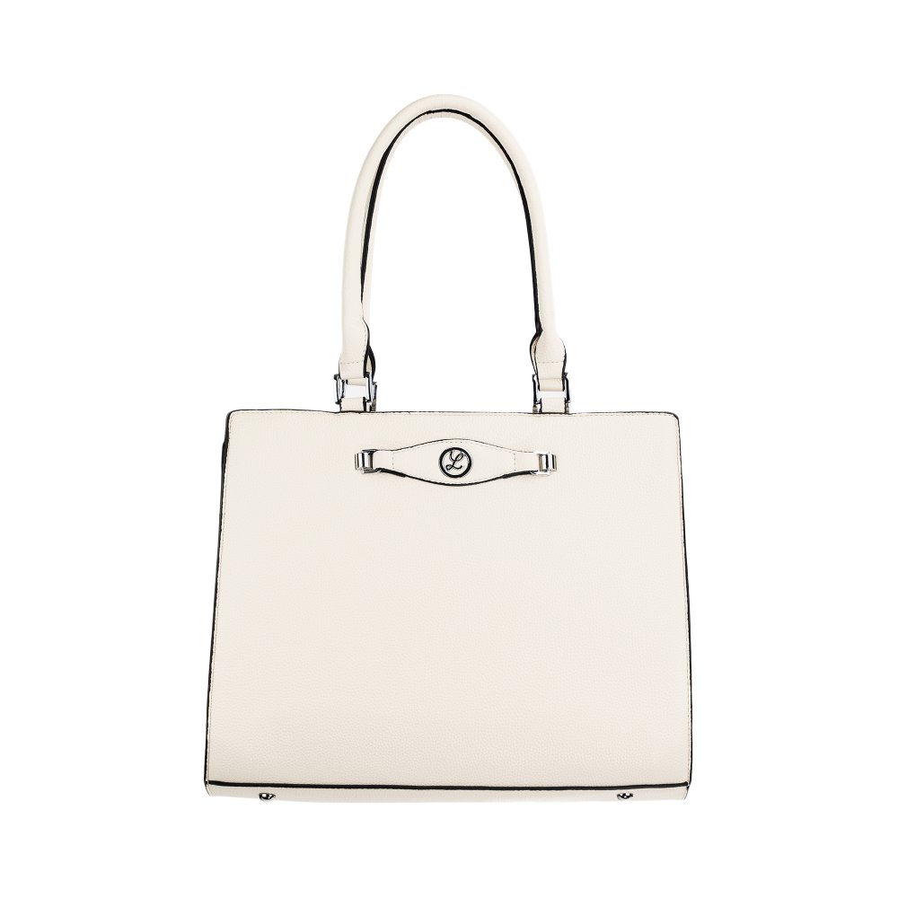 DITA dámska koženková kabelka Béžová