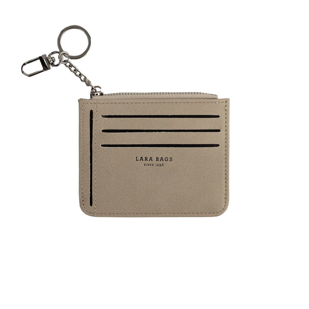 PEŇAŽENKA NA KARTY taupe