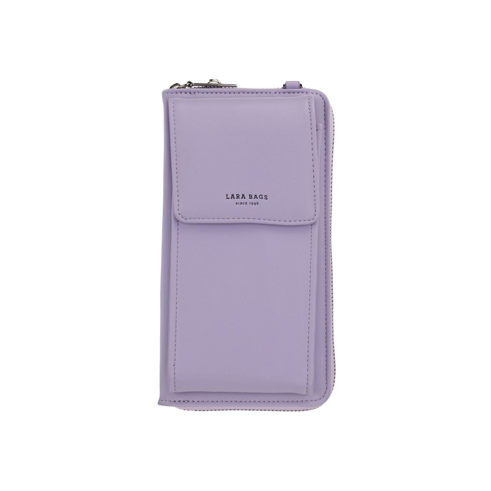 DÁMSKA PEŇAŽENKA A PÚZDRO NA MOBIL Svetlo fialová
