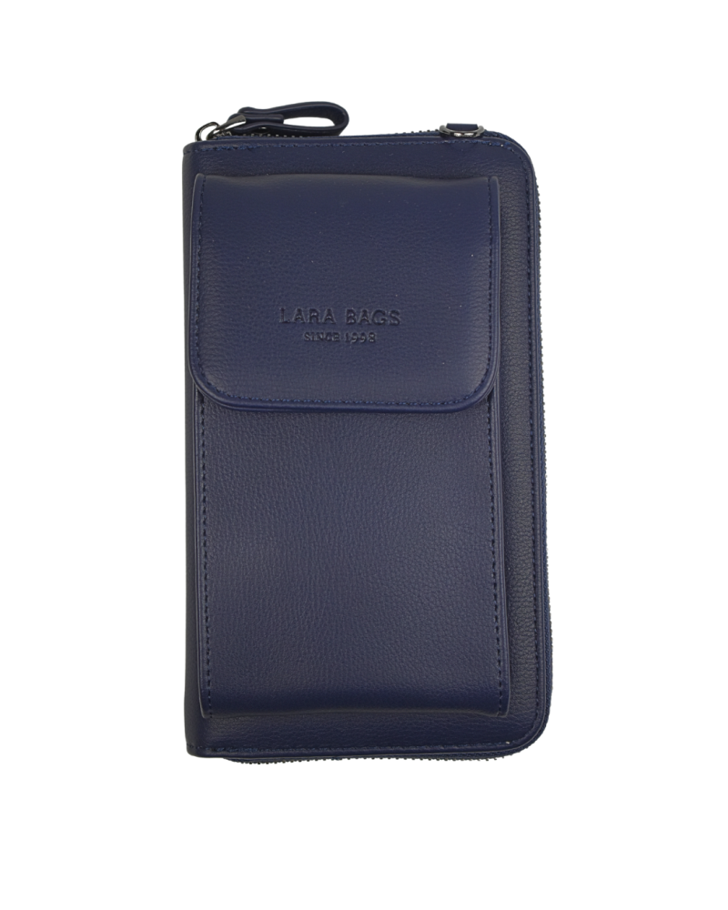 DÁMSKA PEŇAŽENKA A PÚZDRO NA MOBIL Tmavomodrá