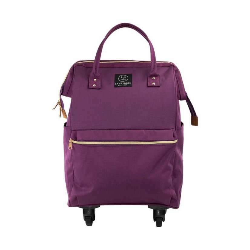 CESTOVNÁ TAŠKA NA KOLIESKACH - Farba: Sivá