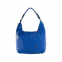 ELSA modrá dámska koženková kabelka