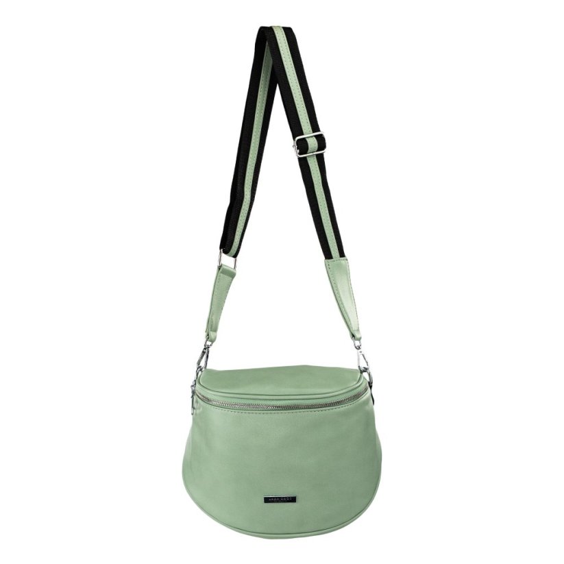DIANA dámska crossbody koženková kabelka - Farba: Béžová