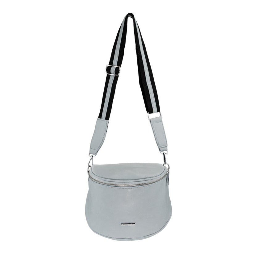 DIANA dámska crossbody koženková kabelka - Farba: Béžová