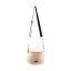 DIANA dámska crossbody koženková kabelka - Farba: Béžová