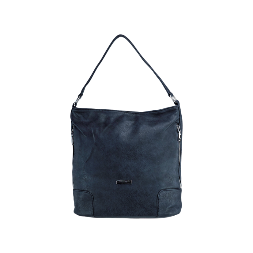 EMILY dámska koženková kabelka - Farba: tmavo béžová