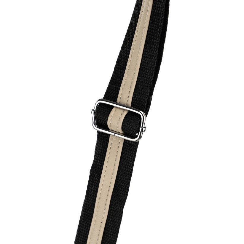 DIANA dámska crossbody koženková kabelka - Farba: Béžová