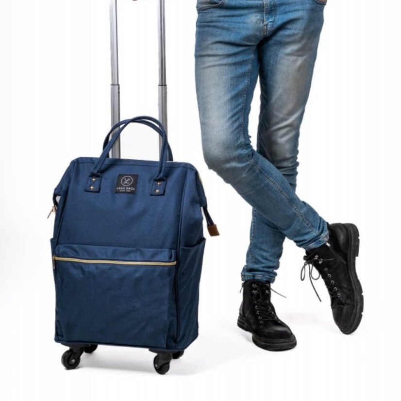 CESTOVNÁ TAŠKA NA KOLIESKACH - Farba: Sivá