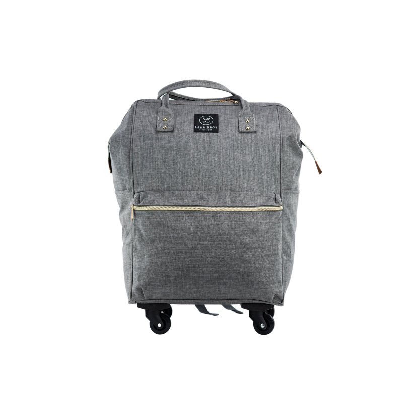 CESTOVNÁ TAŠKA NA KOLIESKACH - Farba: Sivá