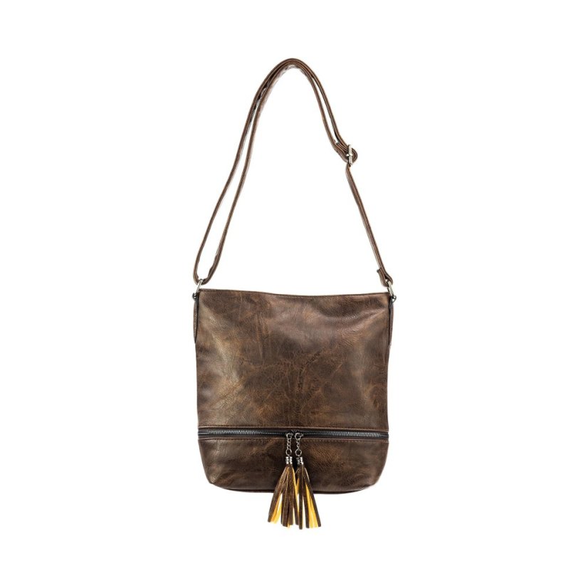 ZOE dámska crossbody koženková kabelka