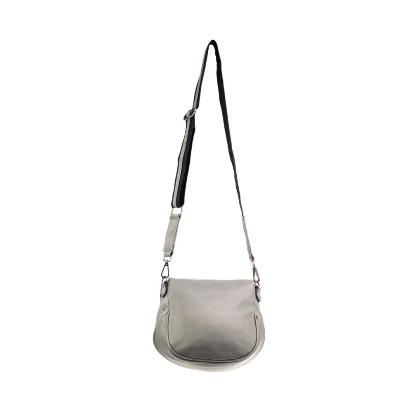 DIANA dámska crossbody koženková kabelka - Farba: Béžová