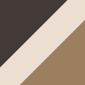 tmavo hnedá/béžová/taupe
