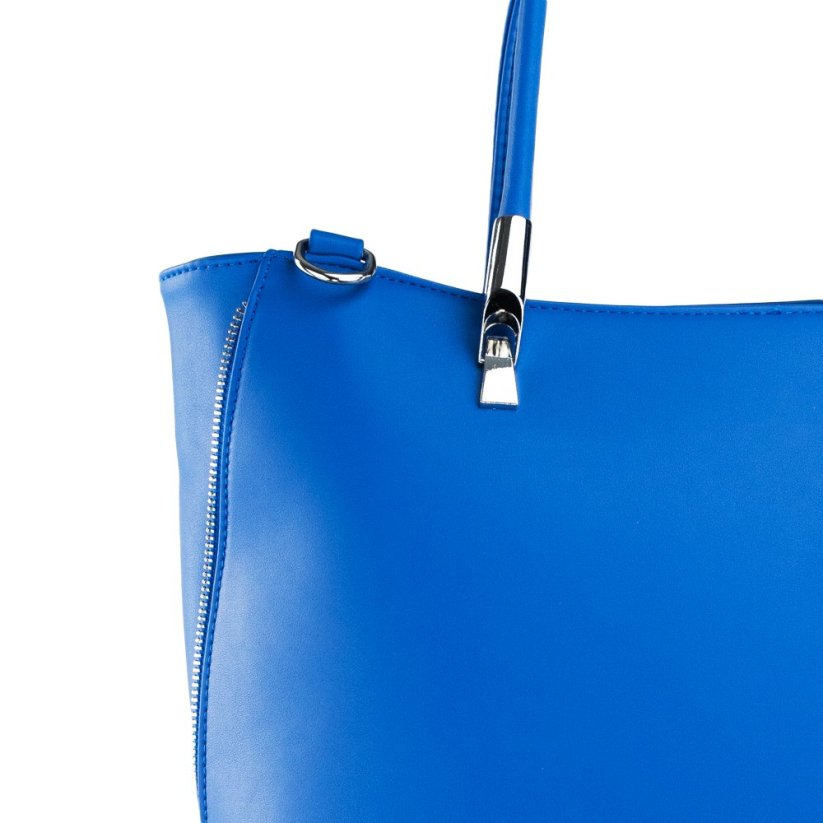 SUZANNE modrá dámska koženková kabelka