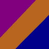 Fialová/Svetlohnedá/Tmavomodrá