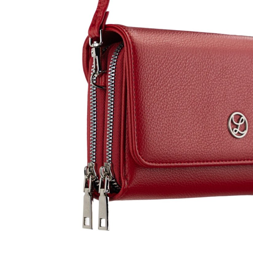 Dámska crossbody koženková kabelka