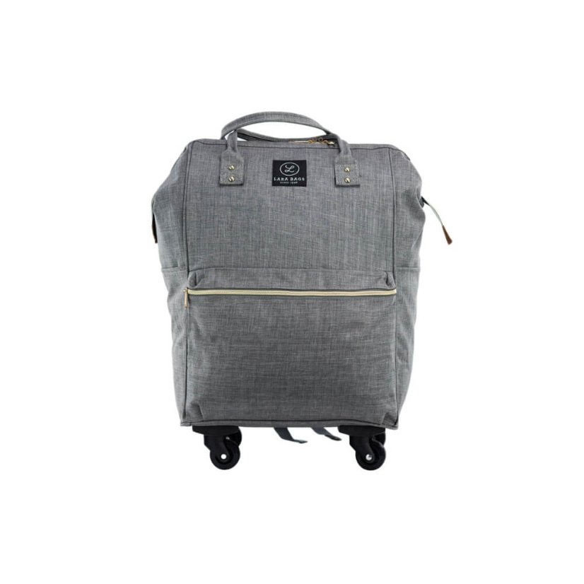 CESTOVNÁ TAŠKA NA KOLIESKACH - Farba: Sivá