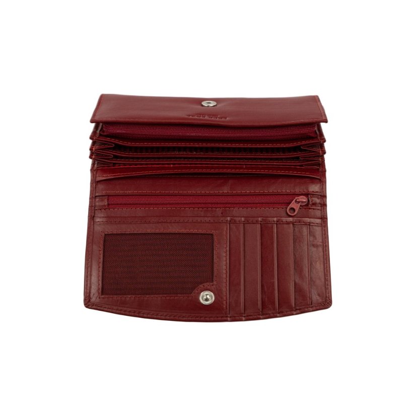 DÁMSKA PEŇAŽENKA - Farba: Červená