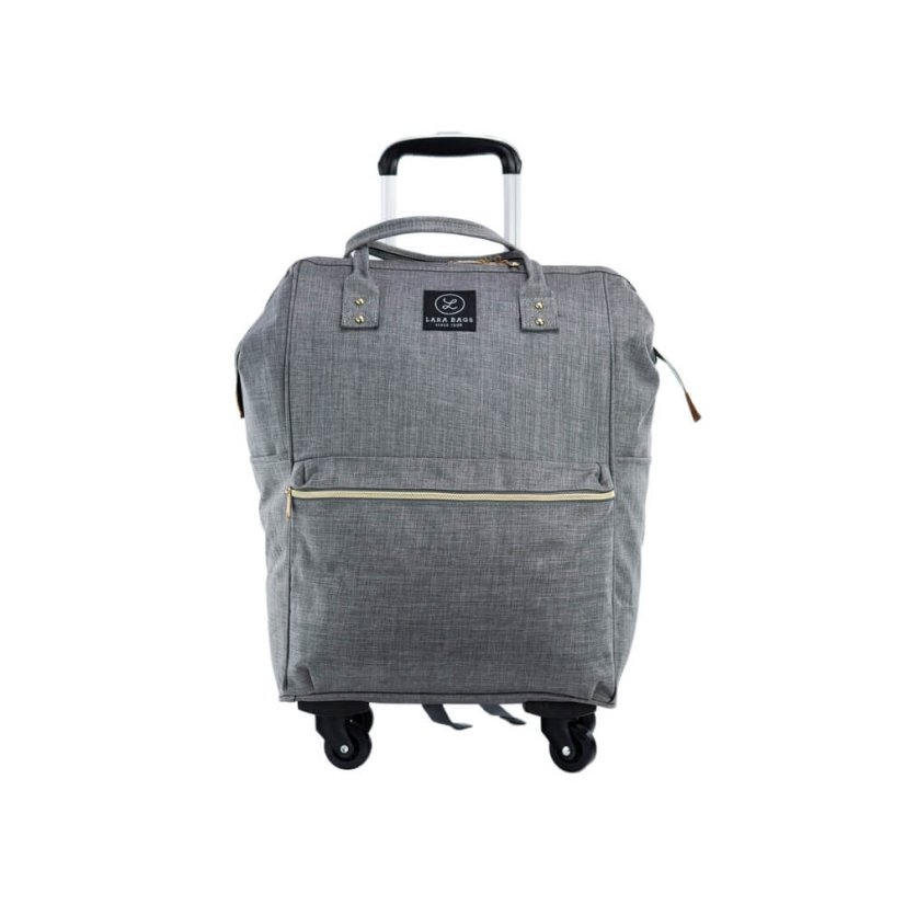 CESTOVNÁ TAŠKA NA KOLIESKACH - Farba: Sivá