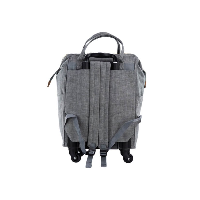 CESTOVNÁ TAŠKA NA KOLIESKACH - Farba: Sivá